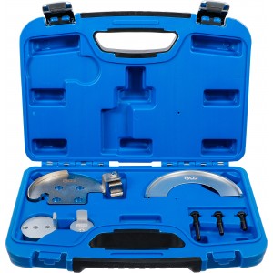 Conjunto de ferramentas para instalação de correias trapezoidais estriadas e correias elásticas | 7 peças
