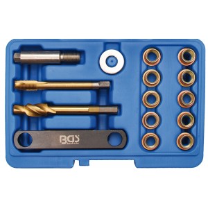 Kit de reparação de rosca de travão | para VAG | M12 x 1,5 mm | 15 peças Kit de reparação de rosca de travão | para VAG | M12 x 1,5 mm | 15 peças