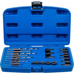 Conjunto de extratores de parafusos de HSS | 25 peças