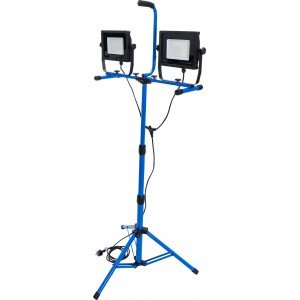 Refletor LED SMD Duo de trabalho | com tripé | 2 x 70 W Refletor LED SMD Duo de trabalho | com tripé | 2 x 70 W