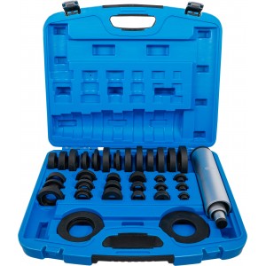 Kit de impulsor universal de chumaceiras e casquilhos | Nylon | 36 peças