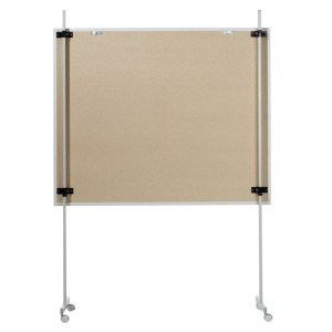 Suporte com rodas para organizador